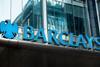 Barclays logo building