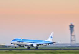 KLM airplane