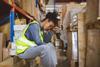 warehouse tired temp worker