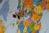 atlas continent country map world