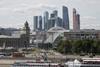 The financial district of Moscow, seen from the Moskva river