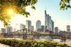 Frankfurt skyline city centre Germany