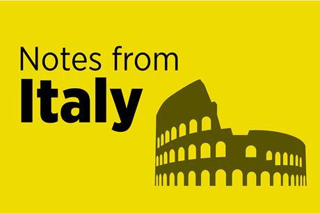 Notes from Italy
