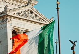 Ireland flag parliament