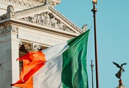Ireland flag parliament
