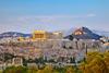 The Acropolis at sunset (Athens, Greece)