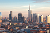 The Porta Nuova district in Milan, Italy's financial hub